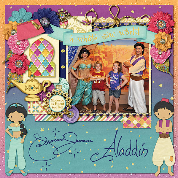 Jasmine + Aladdin
