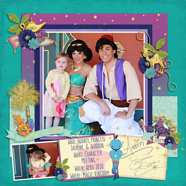 Jasmine and Aladdin