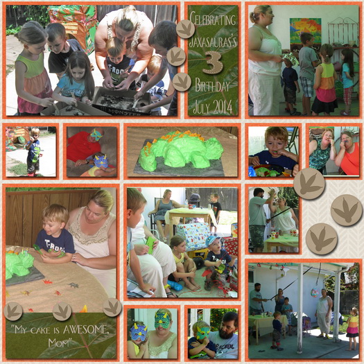 Jaxasaur's 3rd Birthday