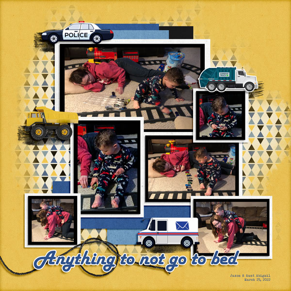 Jaxon + Aunt Abigail - not want to go to bed 3.25.2022
