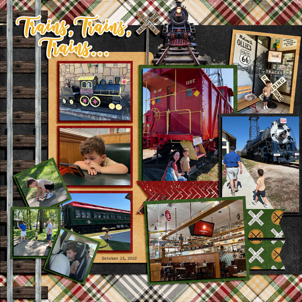 Jaxon loves trains - 10.15.2022