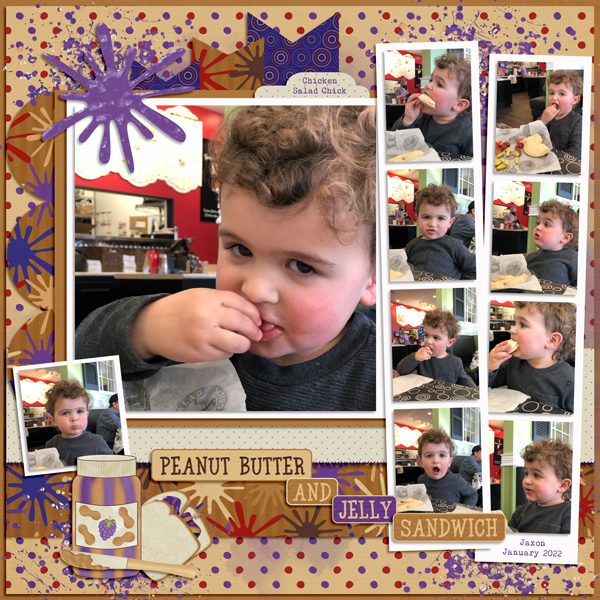 Jaxon PB+J at Chicken Salad Chick - 1.21.22