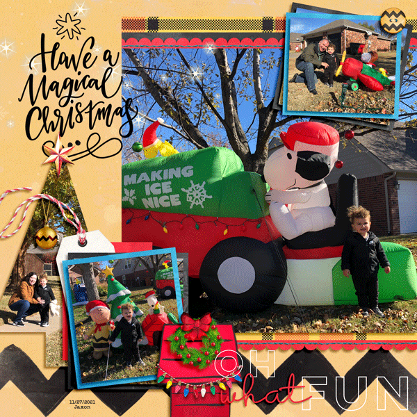 Jaxon + Peanuts Inflatables 11.27.2021