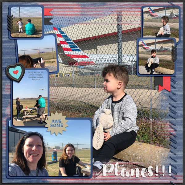 Jaxon watching the planes at TIA 3.26.22