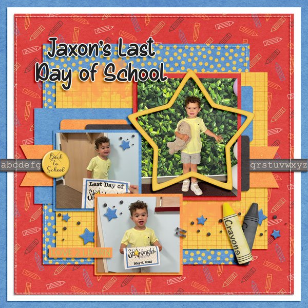 Jaxon's last day of school 5.9.2022