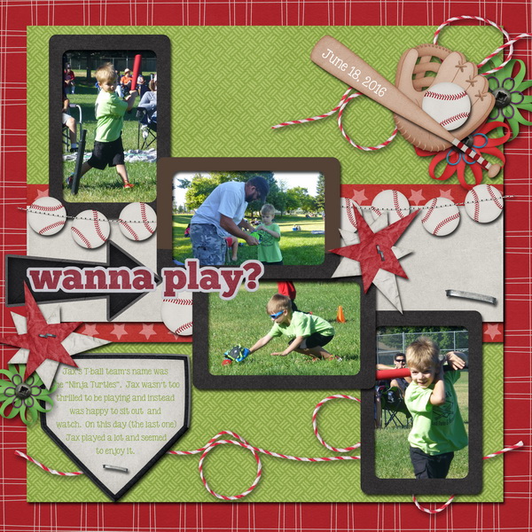 Jax's T-Ball Game
