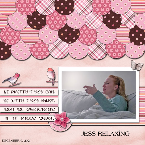 Jess Relaxing