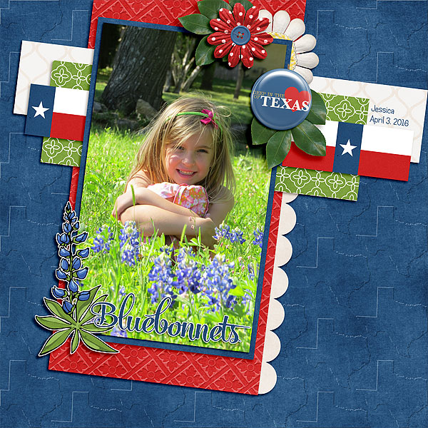 Jessica in the Bluebonnets