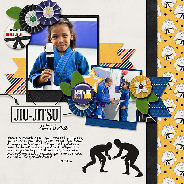 Jiu Jitsu Stripe