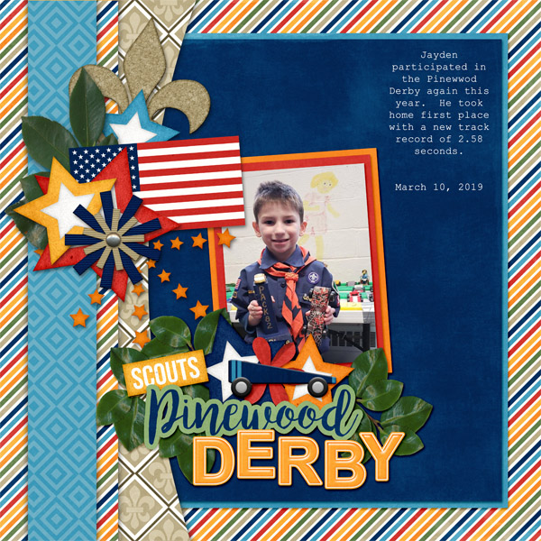 JJ Pinewood Derby