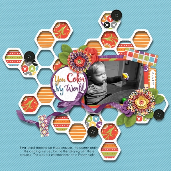 JoCee Designs: You Color My World