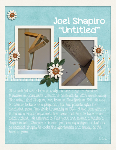 Joel Shapiro "Untitled"