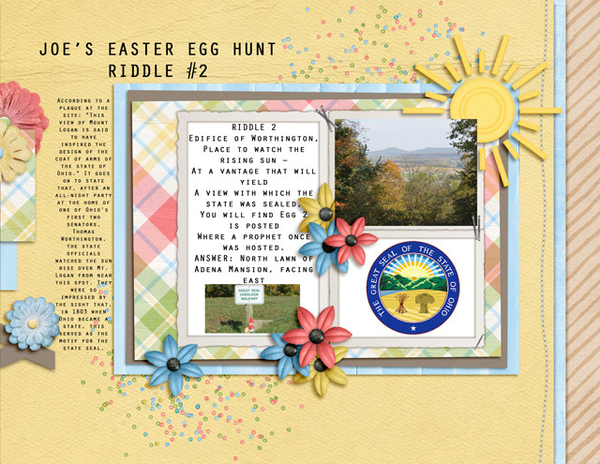 Joe's Easter Egg Hunt Riddle #2