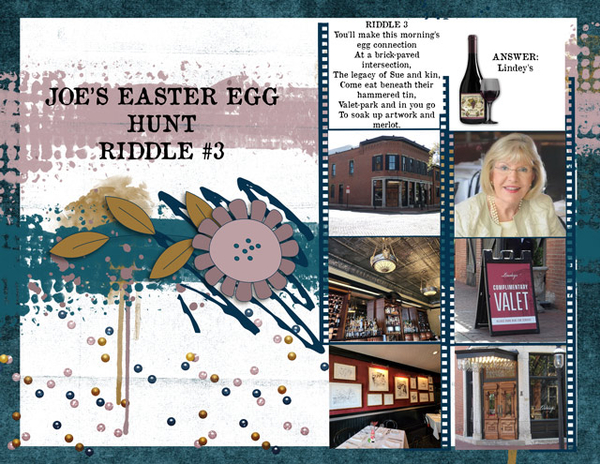 Joe's Easter Egg Hunt Riddle #3
