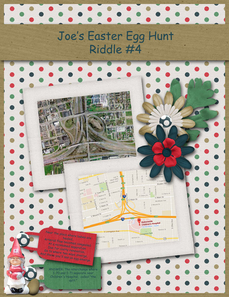 Joe's Easter Egg Hunt Riddle #4
