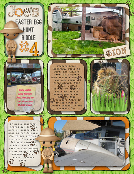 Joe's Easter Egg Hunt Riddle #4