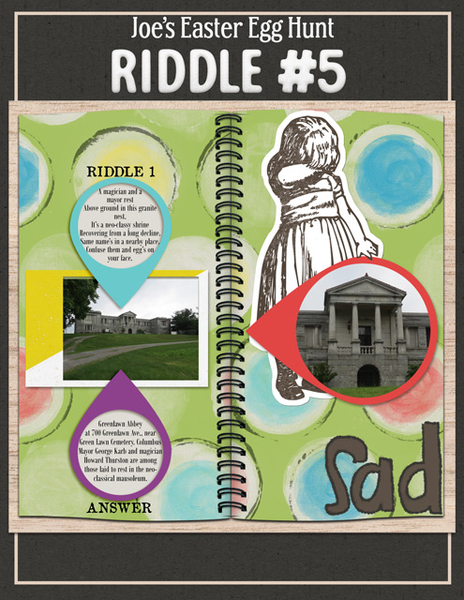 Joe's Easter Egg Hunt Riddle #5