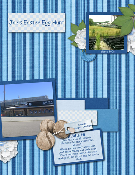 Joe's Easter Egg Hunt Riddle #6