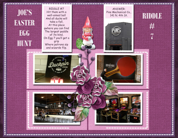 Joe's Easter Egg Hunt Riddle #7