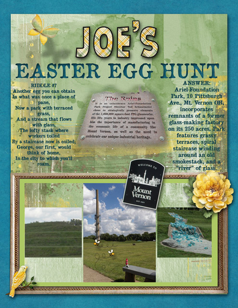 Joe's Easter Egg Hunt Riddle #7