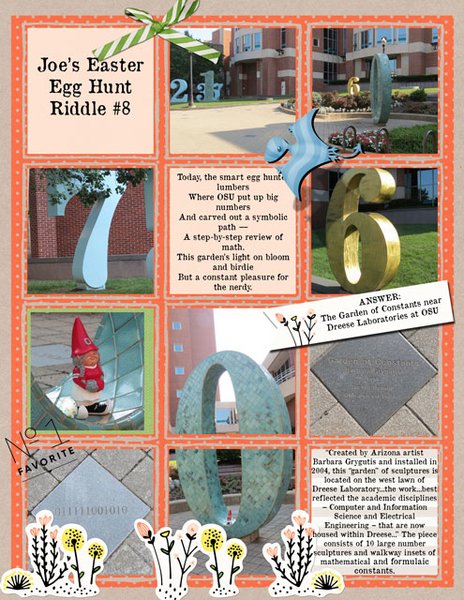 Joe's Easter Egg Hunt Riddle #8