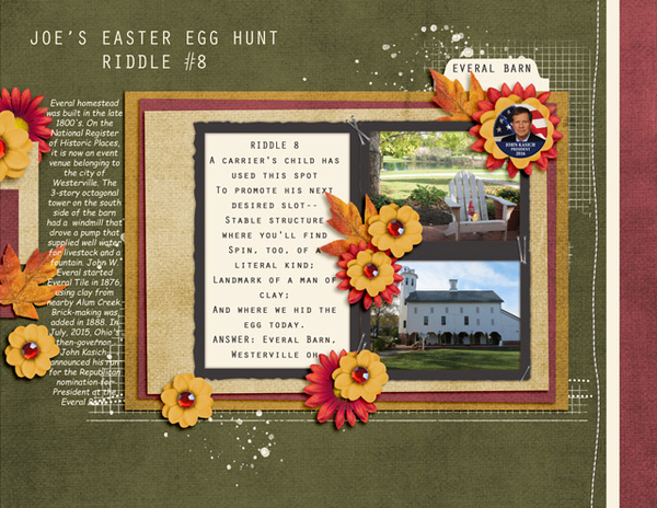 Joe's Easter Egg Hunt Riddle #8