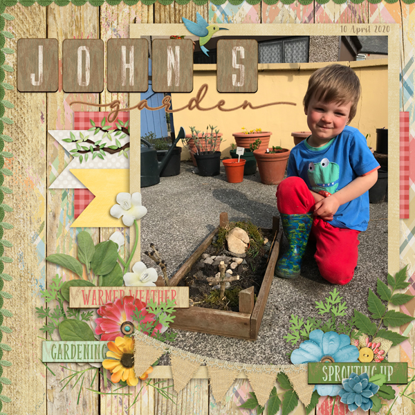 John and his Garden