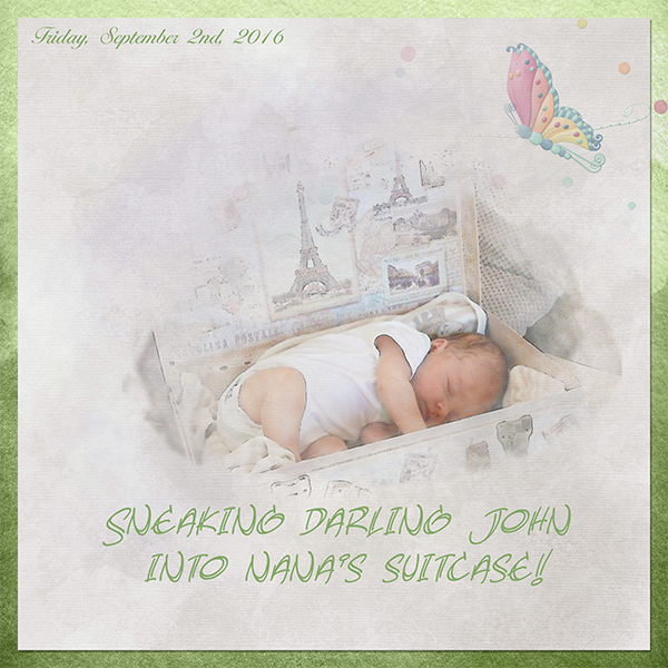 John in a Suitcase