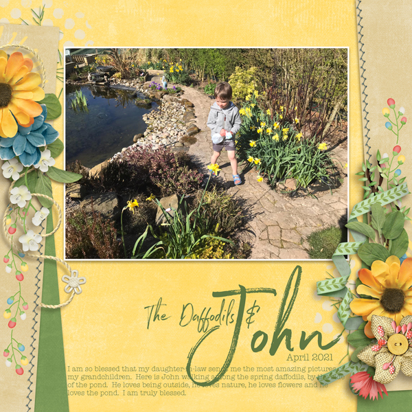 John in the Daffodils