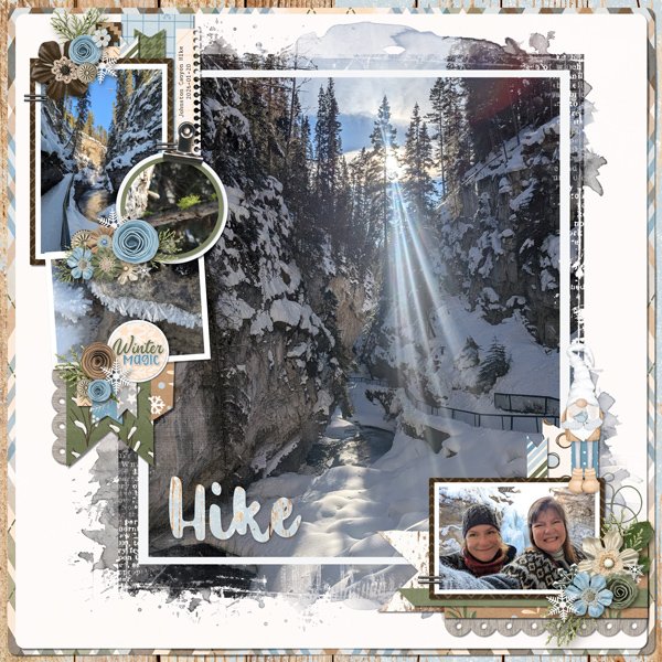 Johnston Canyon Walk, Jan 20, 2026