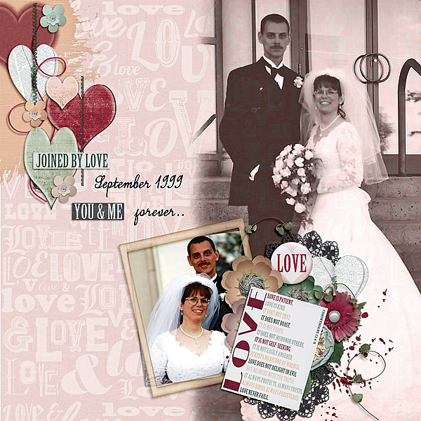 Joined by Love you and me