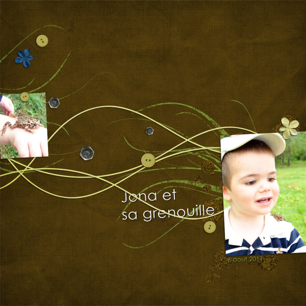 Jona et sa grenouille
