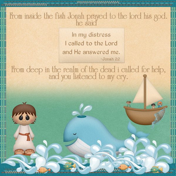 Jonah and The Whale kit!