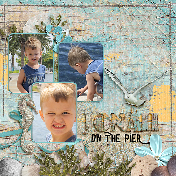 Jonah on the pier