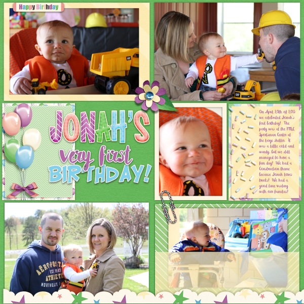 Jonah's First Bday