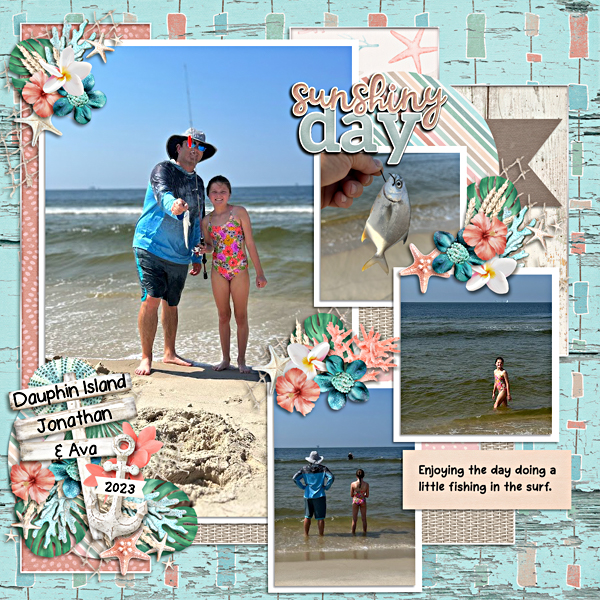 Jonathan and Ava at the beach