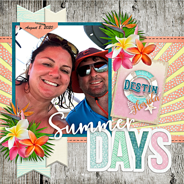 Jonathan and Leah at Destin Florida