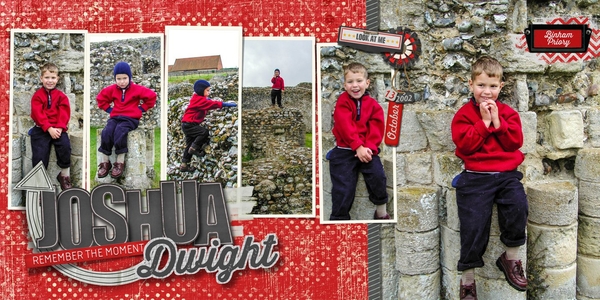 Josh at Binham Priory