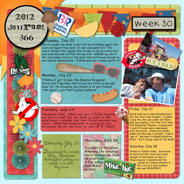 Journal 366, Week 30