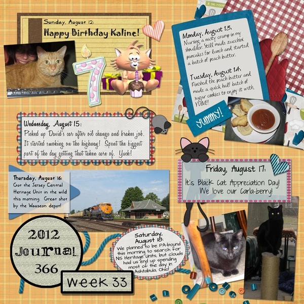 Journal 366, Week 33