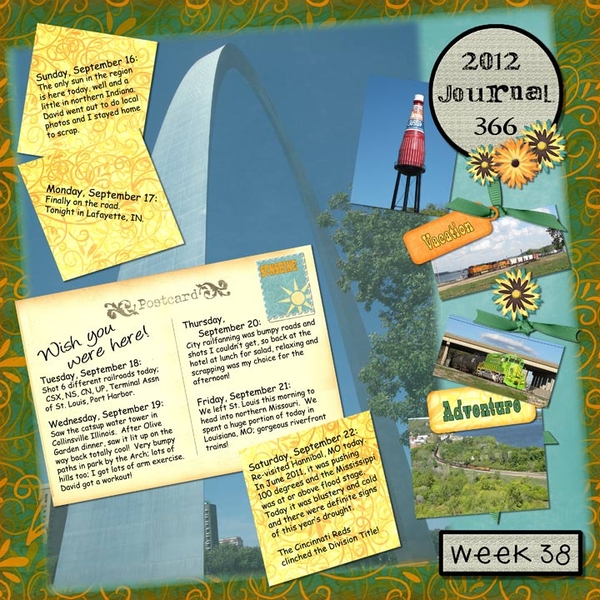 Journal 366, Week 38