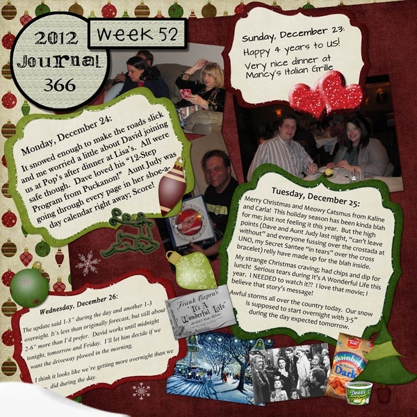 Journal 366, Week 52 (page 1)