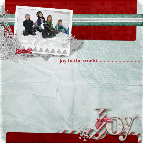 JOY TO THE WORLD