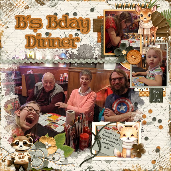 Jules BDay Dinner