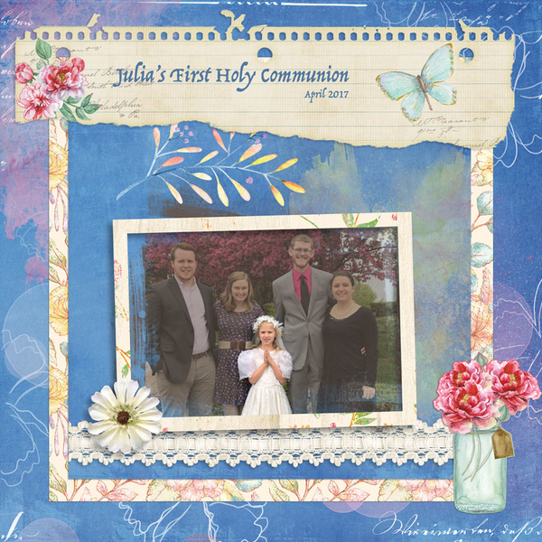 Julia's First Holy Communion