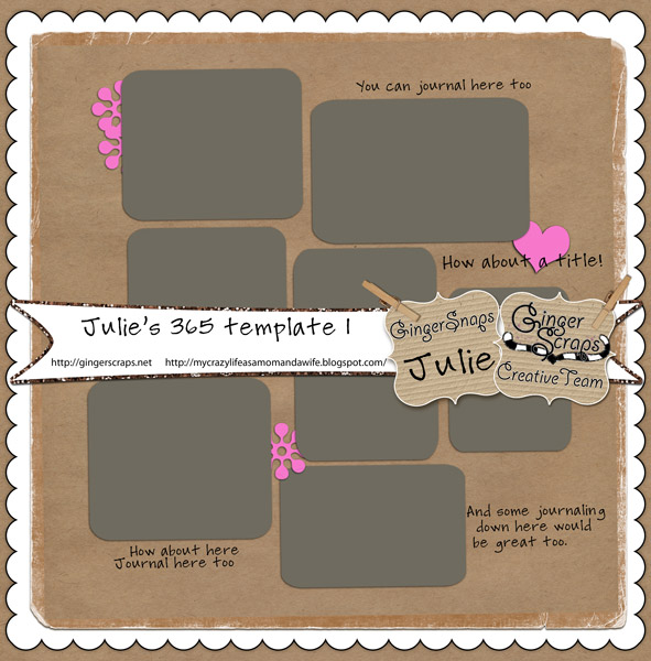 Julie first 365 template