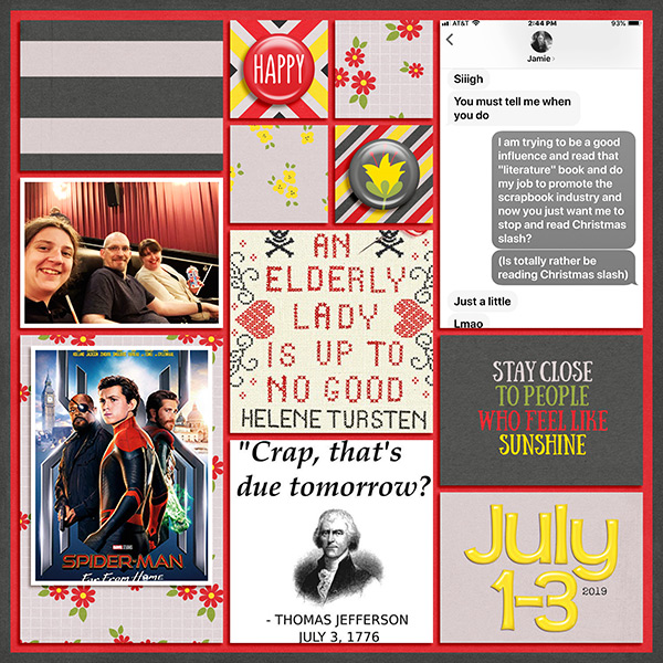 July 1-3 2019 PL