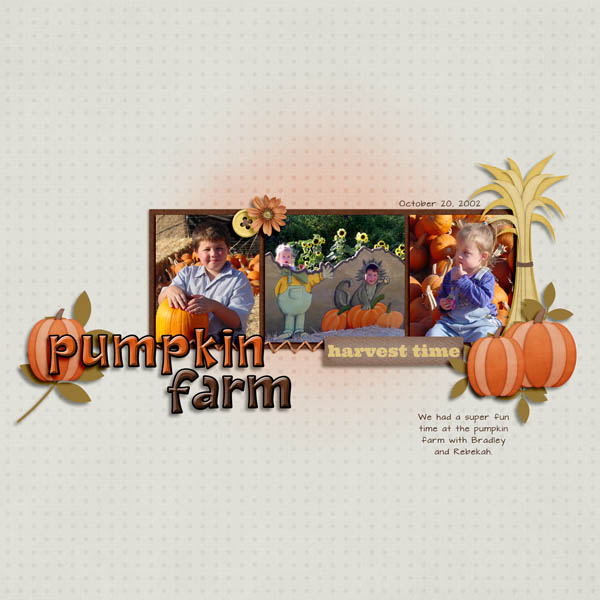 July 2016 - Designer Spotlight challenge - Pumpkin Farm