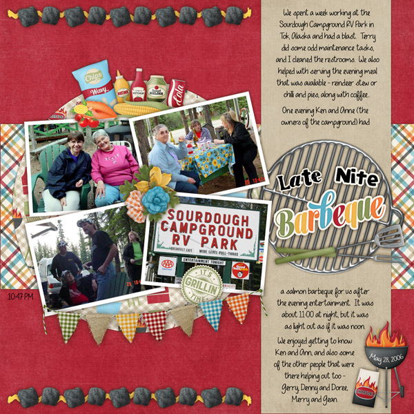 July 2016 - Mix It Up Challenge - Late Nite Barbeque