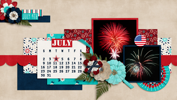 July 2017 Desktop Calendar